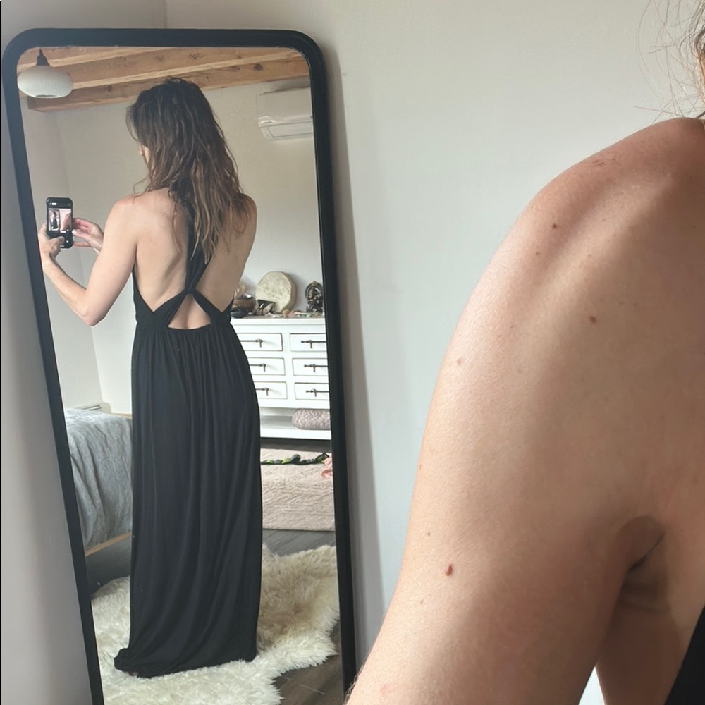 Elegant Black Maxi Dress